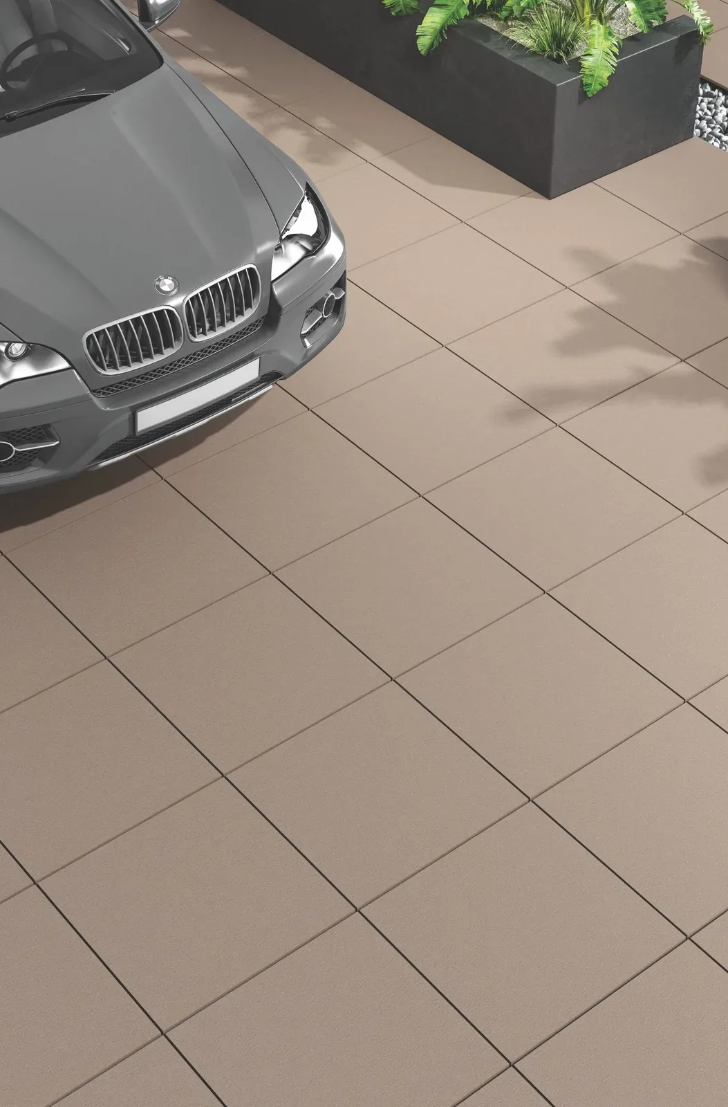 Bold Tile Driveway